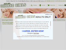 Tablet Screenshot of hustlerscollegegirls.com